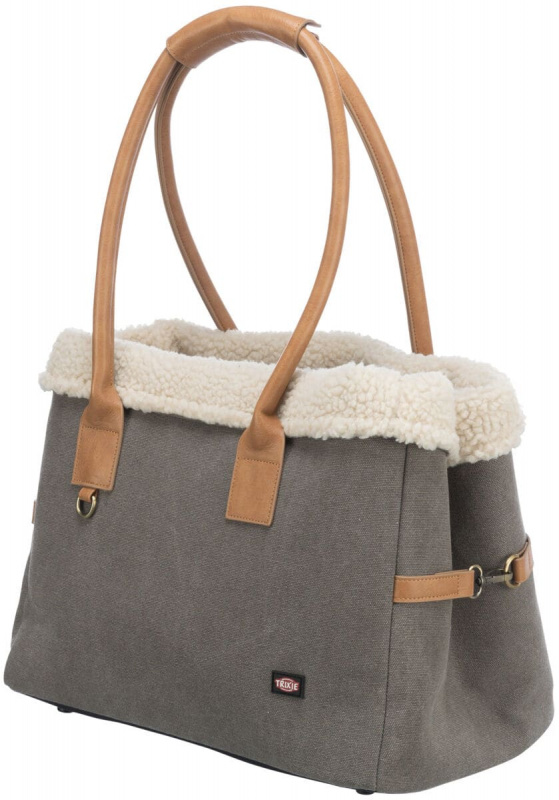 Tasche Rachel 25 × 30 × 40 cm grau/hellbraun